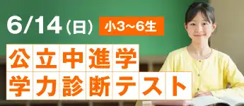 公立中進学学力診断テスト